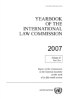 Image for Yearbook of the International Law Commission 2007, Vol. II, Part 2