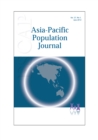Image for Asia-Pacific Population Journal: Volume 27, No. 1, June 2012