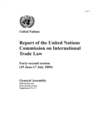 Image for Report of the United Nations Commission on International Trade Law: Forty-Second Session