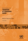 Image for Recommendations on the Transport of Dangerous Goods: Manual of Tests and Criteria