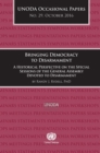 Image for UNODA Occasional Papers No.29, October 2016: Bringing Democracy to Disarmament: A Historical Perspective on the Special Sessions of the General Assembly Devoted to Disarmament