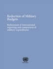 Image for Reduction of Military Budgets: Refinement of International Reporting and Comparison of Military Expenditures