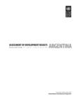 Image for Assessment of Development Results - Argentina: Evaluation of UNDP Contribution