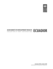 Image for Assessment of Development Results - Ecuador: Evaluation of UNDP Contributions