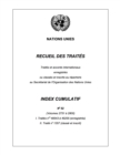 Image for Recueil Des Traités Index Cumulatif No.52