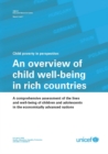 Image for Child Poverty in Perspective: An Overview of Child Well-Being in Rich Countries - A Comprehensive Assessment of the Lives and Well-Being of Children and Adolescents in the Economically Advanced Nations