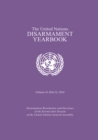 Image for United Nations Disarmament Yearbook 2016. Part I