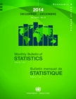 Image for Monthly Bulletin of Statistics, December 2014