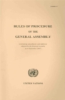 Image for Rules of Procedure of the General Assembly : Embodying Amendments and Additions Adopted by the General Assembly up to September 2007