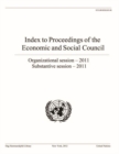 Image for Index to the Proceedings of the Economic and Social Council 2011