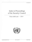Image for Index to proceedings of the Security Council