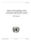 Image for Index to proceedings of the Economic and Social Council : 2019 session