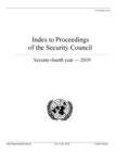 Image for Index to proceedings of the Security Council : seventy-fourth year - 2019