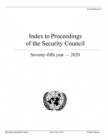 Image for Index to proceedings of the Security Council