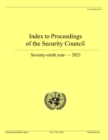 Image for Index to proceedings of the Security Council : seventy-sixth year - 2021