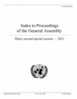 Image for Index to proceedings of the General Assembly : thirty-second  special session - 2021