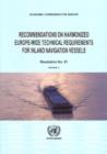 Image for Recommendations on Harmonized Europe-wide Technical Requirements for Inland Navigation Vessels