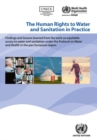 Image for The human rights to water and sanitation in practice  : findings and lessons learned from the work on equitable access to water and sanitation under the Protocol on Water and Health in the pan-Europe