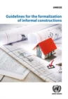Image for Guidelines for the formalization of informal constructions