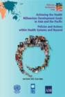 Image for Achieving the health Millennium Development Goals in Asia and the Pacific