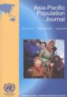 Image for Asia-Pacific Population Journal