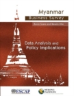 Image for Myanmar business survey  : data analysis and policy implications