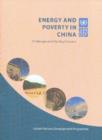 Image for Energy and Poverty in China : Challenges and the Way Forward