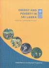 Image for Energy and Poverty in Sri Lanka : Challenges and the Way Forward