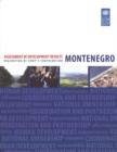 Image for Assessment of development results : evaluation of UNDP&#39;s contribution, Montenegro