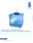 Image for Evaluation of UNDP contribution to strengthening electoral systems and processes