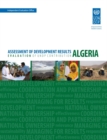 Image for Assessment of development results  : evaluation of UNDP contribution: Algeria