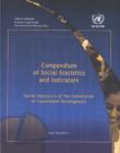 Image for Compendium of Social Statistics and Indicators : Social Indicators of the Commission of Sustainable Development