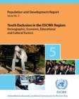 Image for Youth exclusion in the ESCWA Region : demographic, economic, educational and cultural factors