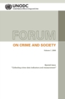 Image for Forum on crime and society, special issue