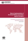 Image for State of Implementation of the United Nations Convention Against Corruption : criminalization, law enforcement and international cooperation