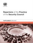 Image for Repertoire of the practice of the Security Council : Supplement 2016-2017