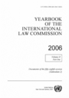 Image for Yearbook of the International Law Commission 2006 : Vol. 2Part 1, Documents of the fifty-eighth session (Addendum 2)