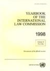 Image for Yearbook of the International Law Commission 1998 : Vol. 2. Part 1: Documents of the fiftieth session