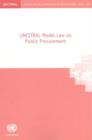 Image for UNCITRAL model law on public procurement