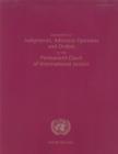 Image for Summaries of Judgments, Advisory Opinions and Orders of the Permanent Court of International Justice