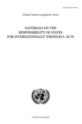 Image for Materials on the responsibility of states for internationally wrongful acts