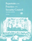Image for Repertoire of the practice of the Security Council