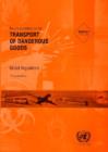 Image for Recommendations on the Transport of Dangerous Goods : Model Regulations, Volumes 1 and 2