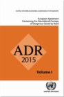 Image for ADR applicable as from 1 January 2015 : European agreement concerning the international carriage of dangerous goods by road