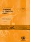 Image for Recommendations on the transport of dangerous goods : model regulations