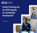 Image for Family planning and the 2030 agenda for sustainable development
