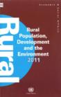 Image for Rural Population, Development and the Environment 2011 (Wall Chart) (Population Studies)