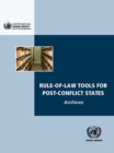 Image for Rule-of-law tools for post-conflict states
