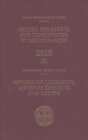 Image for Reports of Judgments, Advisory Opinions and Orders : 2015 Bound