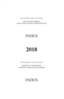 Image for Reports of judgments, advisory opinions and orders : index reports 2018